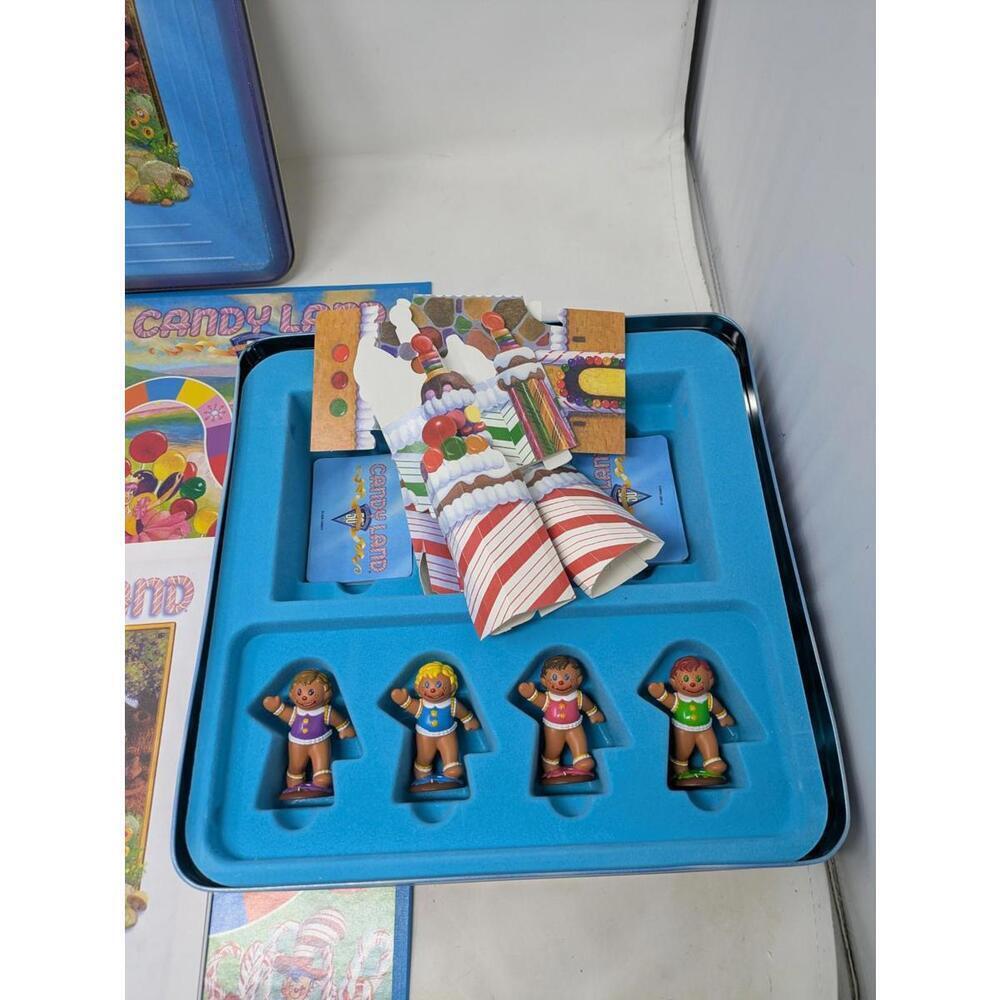 Vintage 1998 Candy Land 50th Anniversary Board Game Tin Complete - Picture 2 of 7